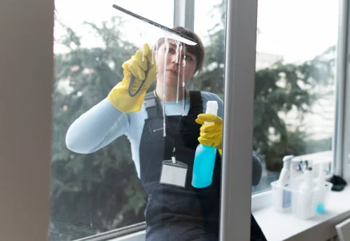 Nettoyage de vitres intérieures et extérieures à Tallenay